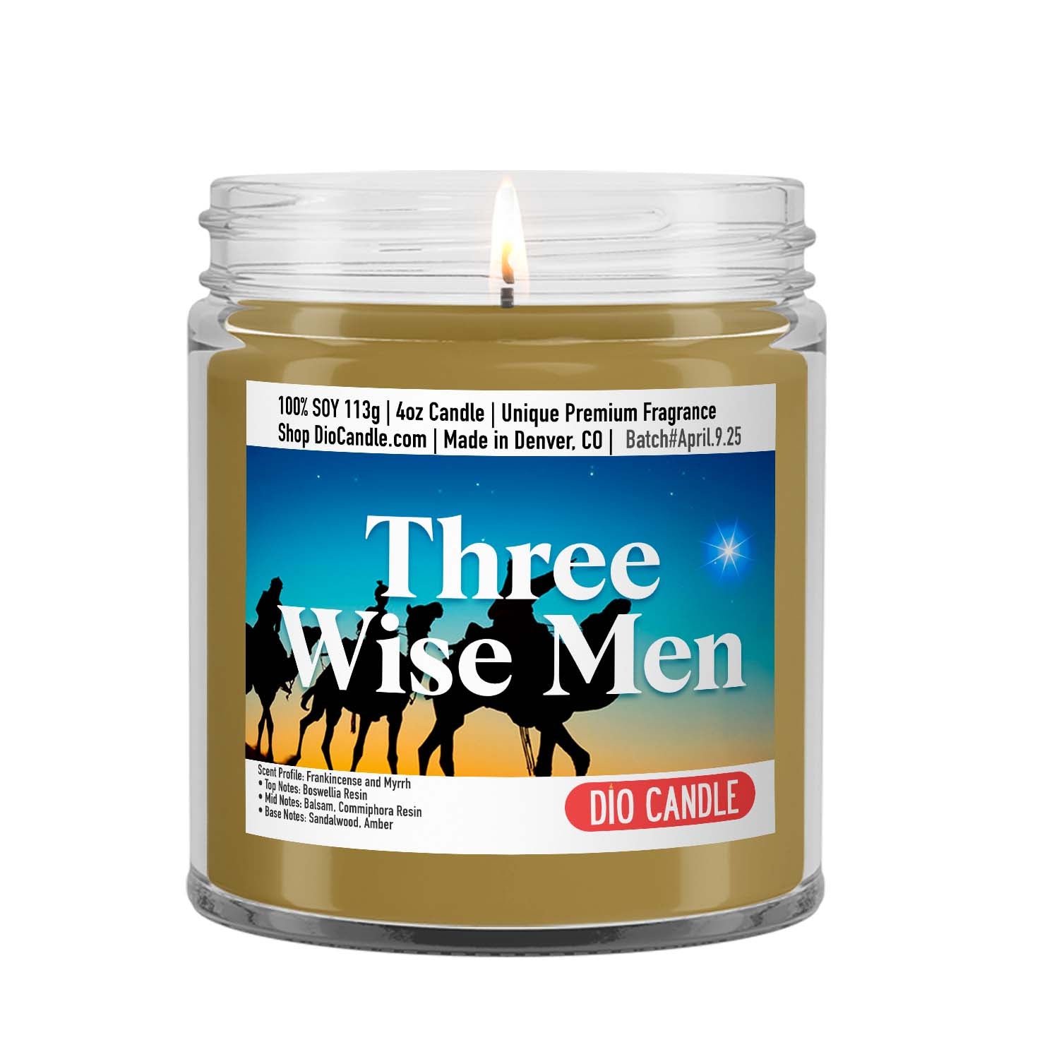 Three Wise Men Candle