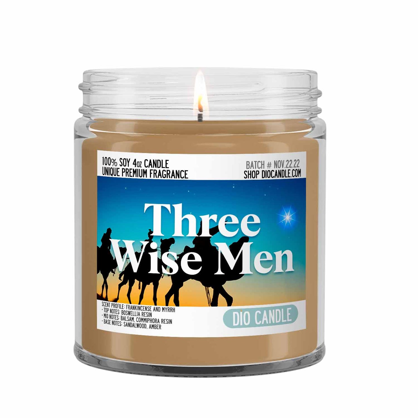 Three Wise Men Candle