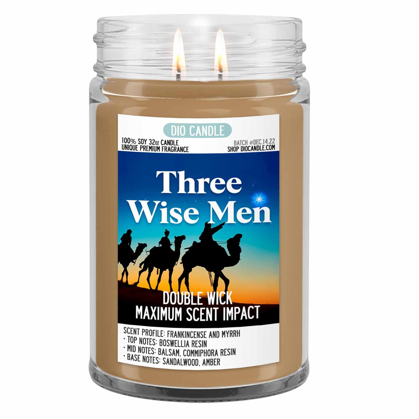 Three Wise Men Candle