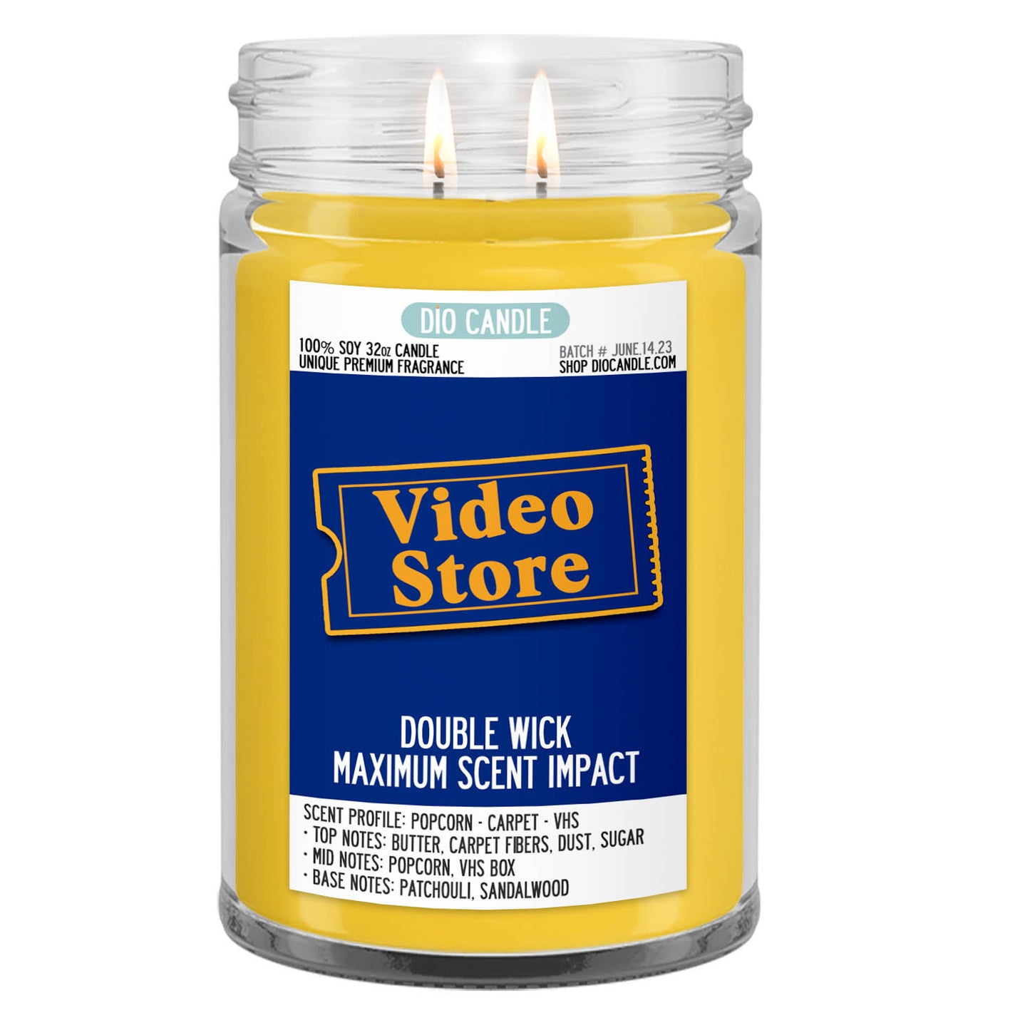 Video Store Candle