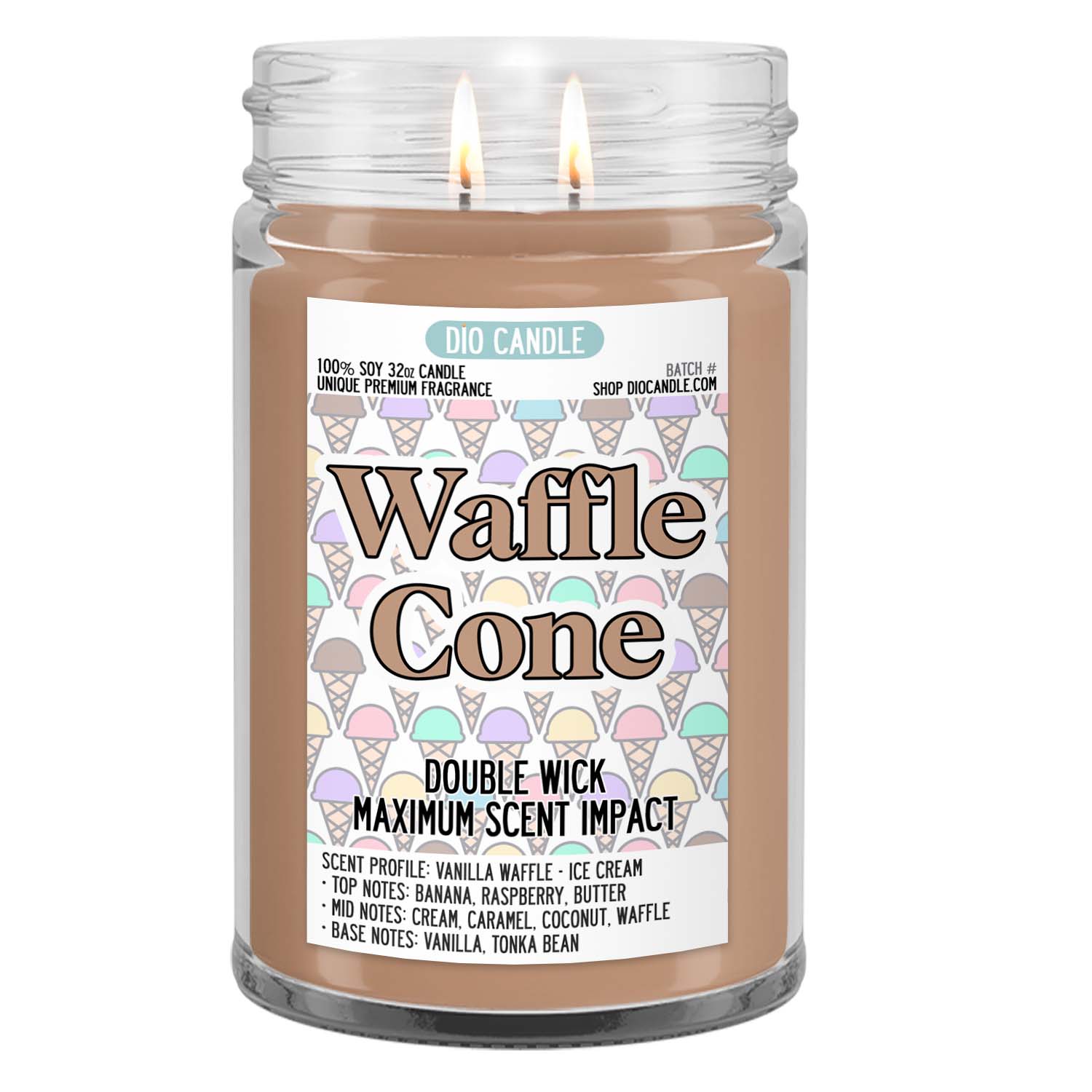 Waffle Cone Candle