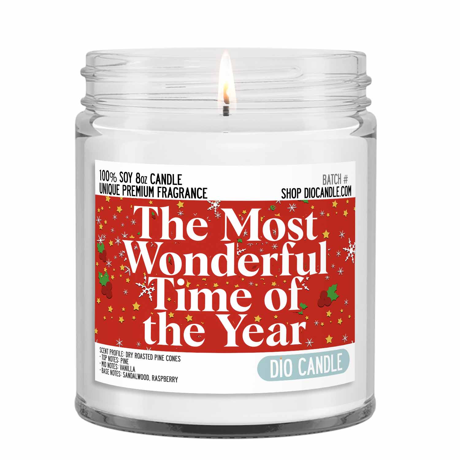Wonderful Time of The Year Candle
