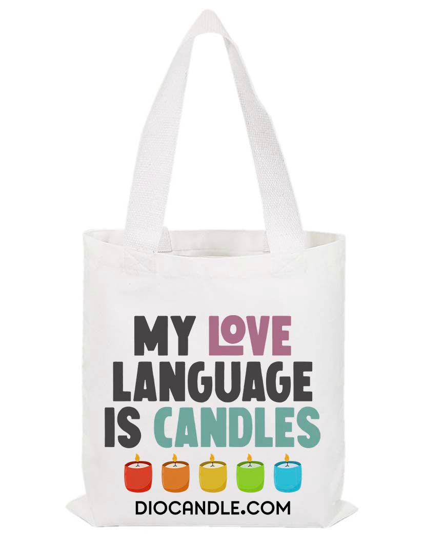 Love Languages Valentine's Day Tote Bag