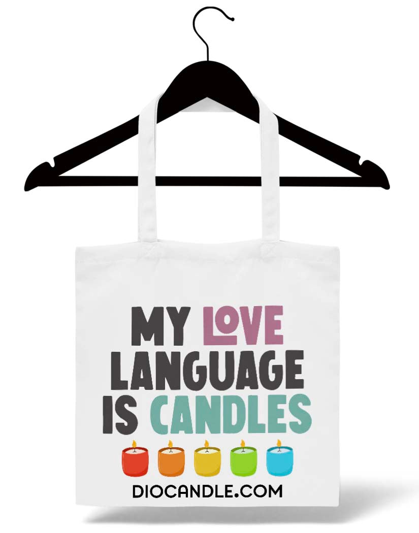 Love Languages Valentine's Day Tote Bag