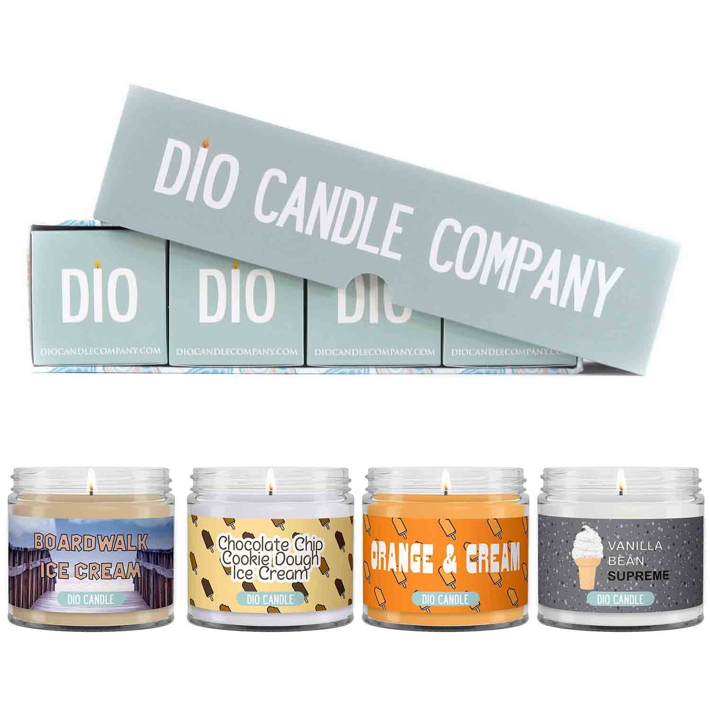 Ice Cream Candle Gift Set