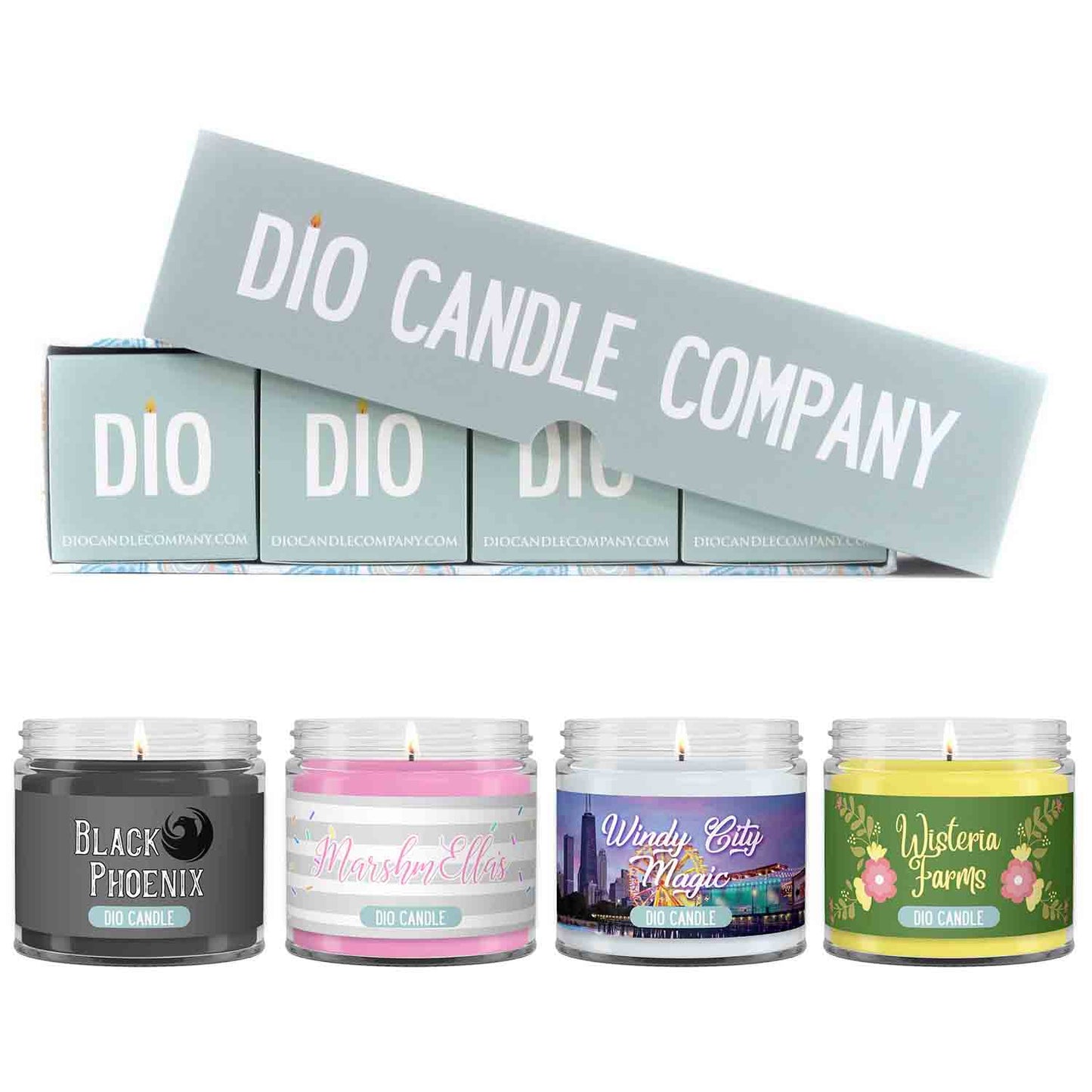 Author Crystal Cestari Candle Gift Set