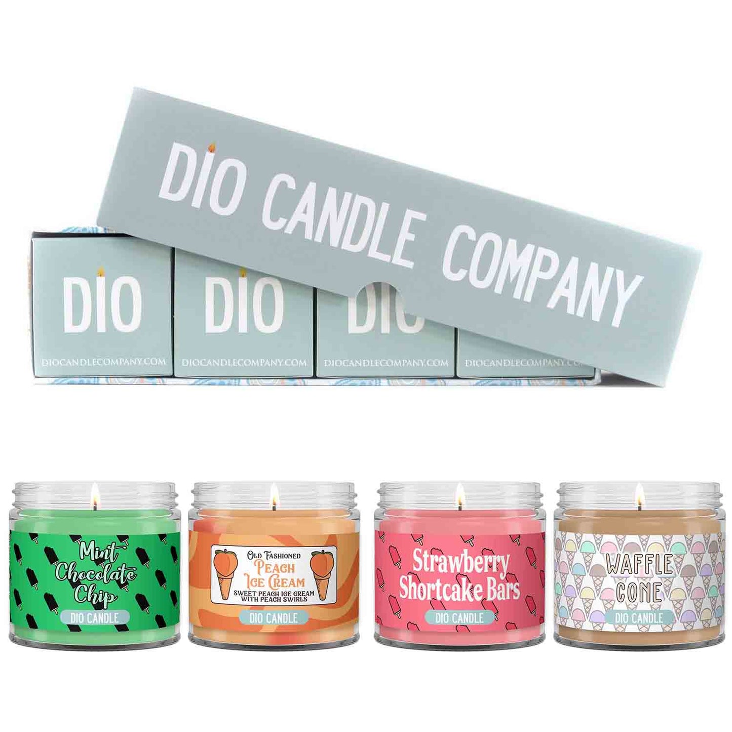 Ice Cream Candle Gift Set