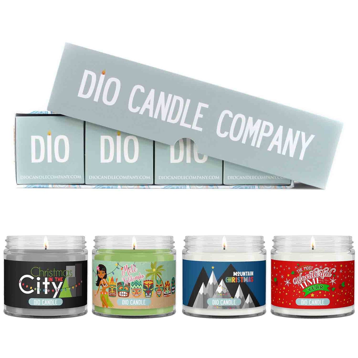Christmas Candle Gift Set