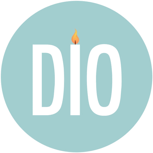 Dio Candle Logo Sticker