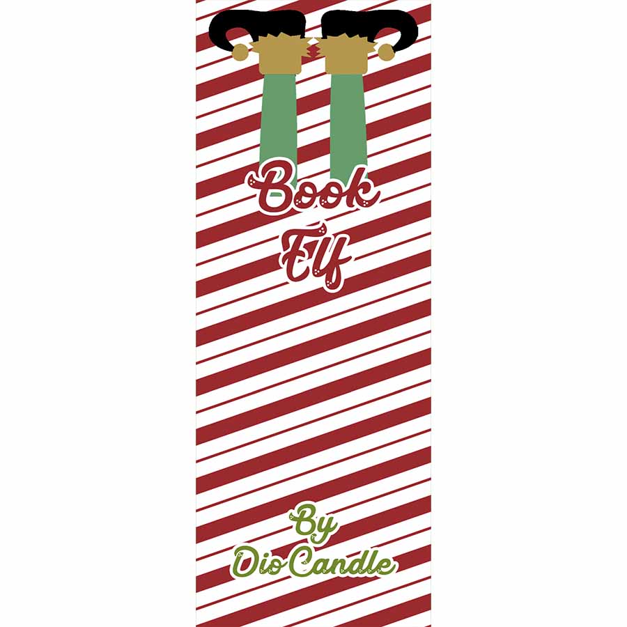 Double Sided Book Elf Bookmark