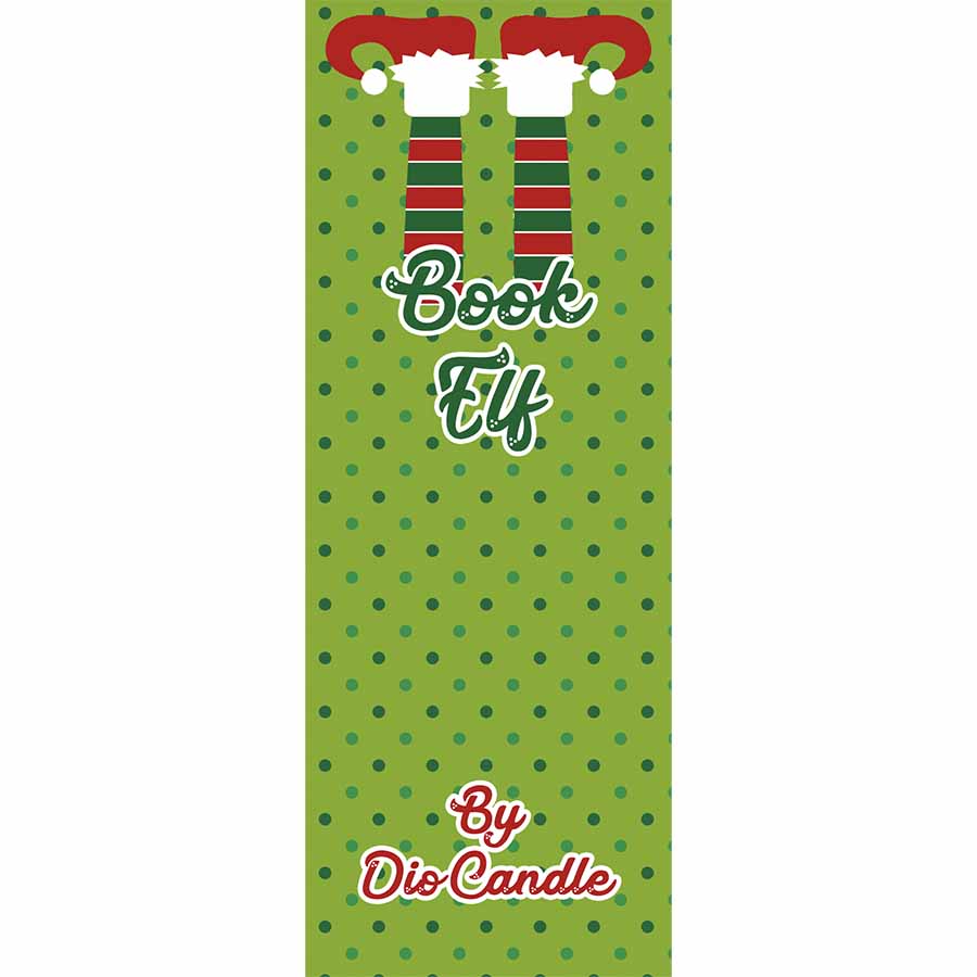 Double Sided Book Elf Bookmark