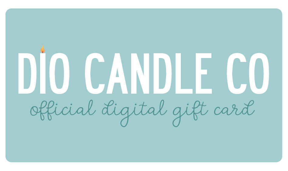 Gift Card  Scented - Dio Candle Company