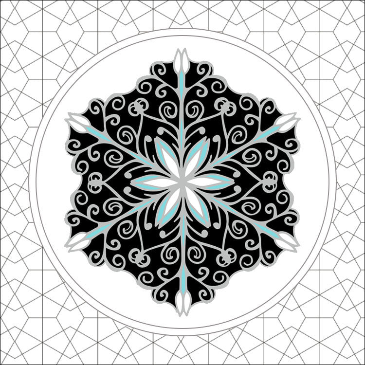 Snowflake Enamel Pin