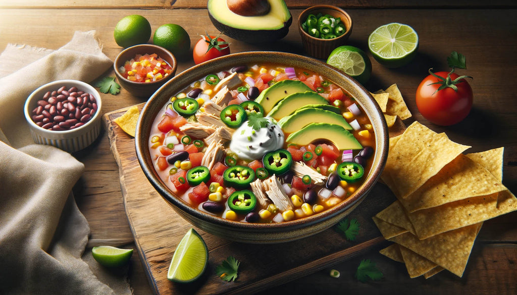 Gluten Free Chicken Tortilla Soup 