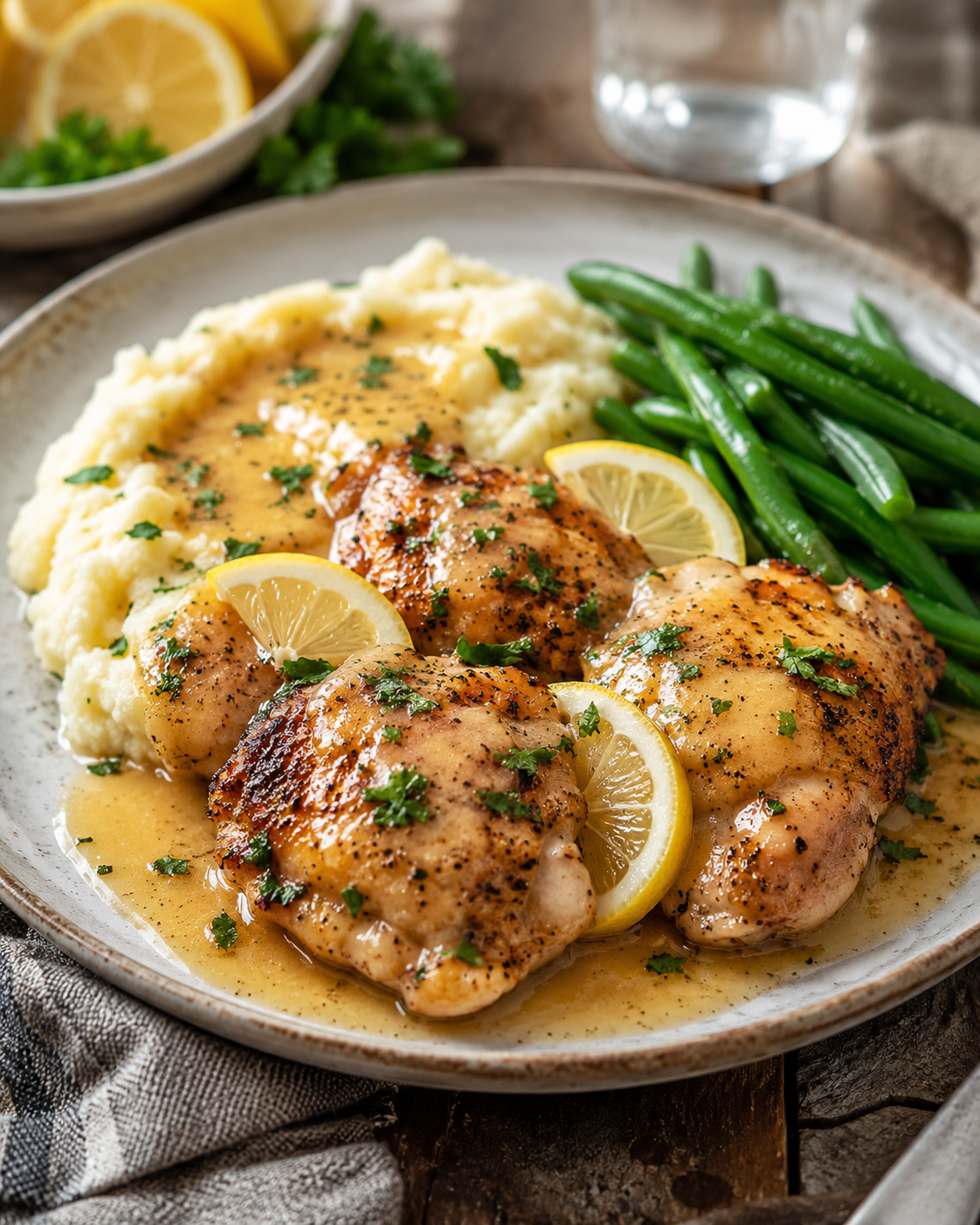 Gluten Free Lemon Garlic Chicken