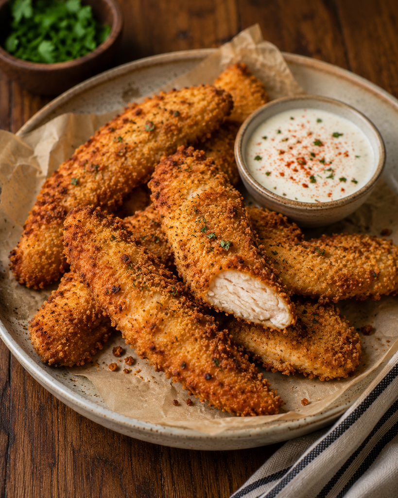 Gluten Free Air Fryer Chicken Fingers
