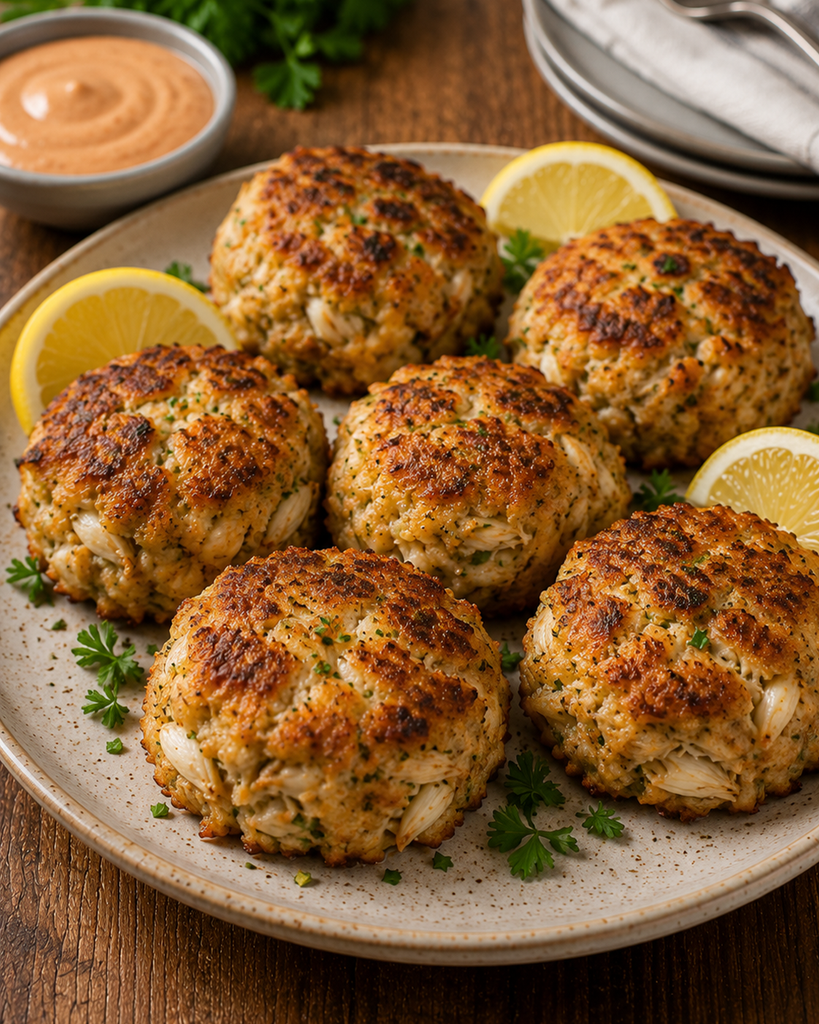 Gluten Free Rosemary Crab Cakes