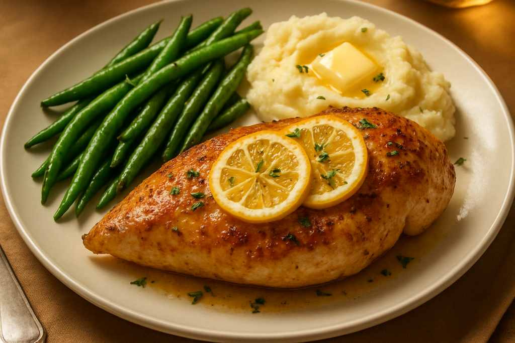 Gluten Free Lemon Garlic Chicken