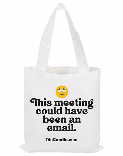Work Meetings Tote Bag