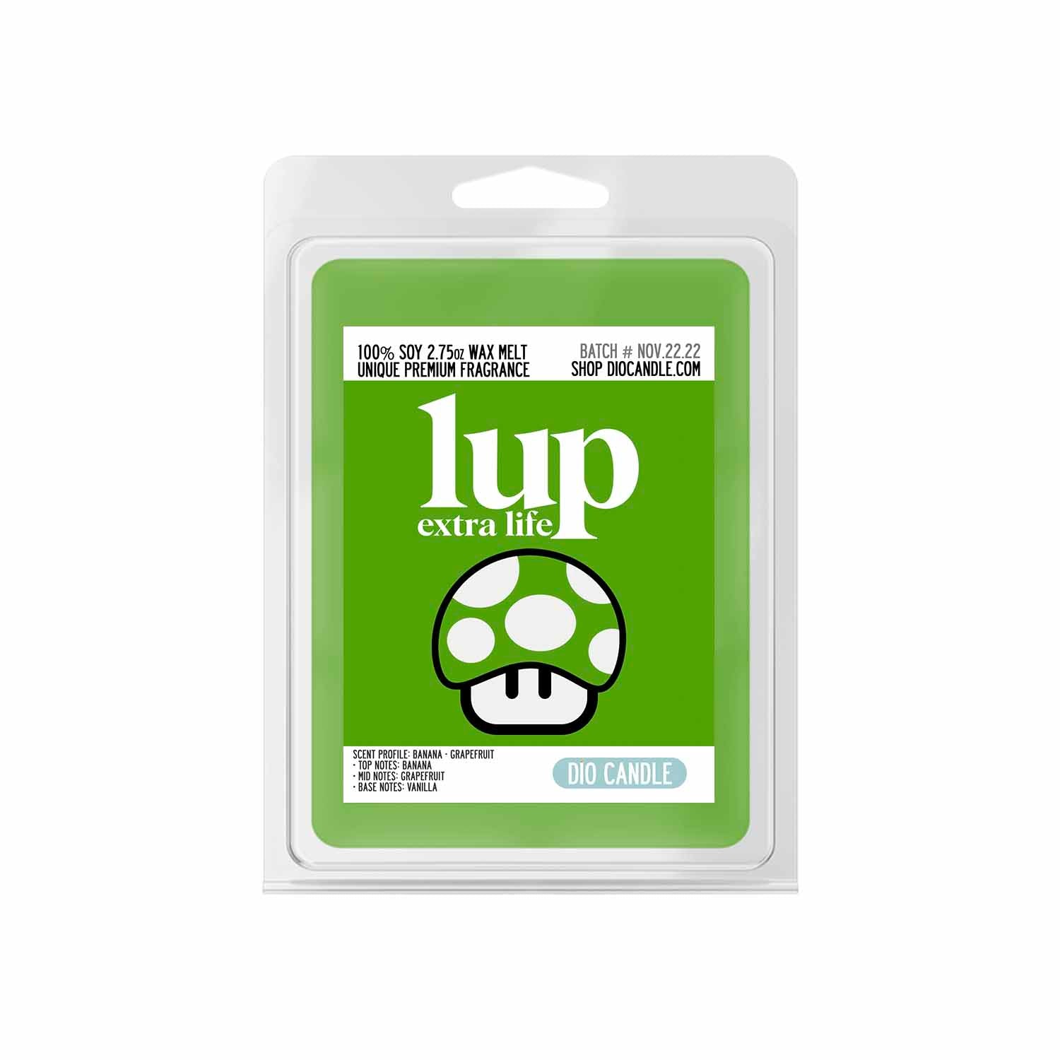 1 Up Extra Life Gaming Candle