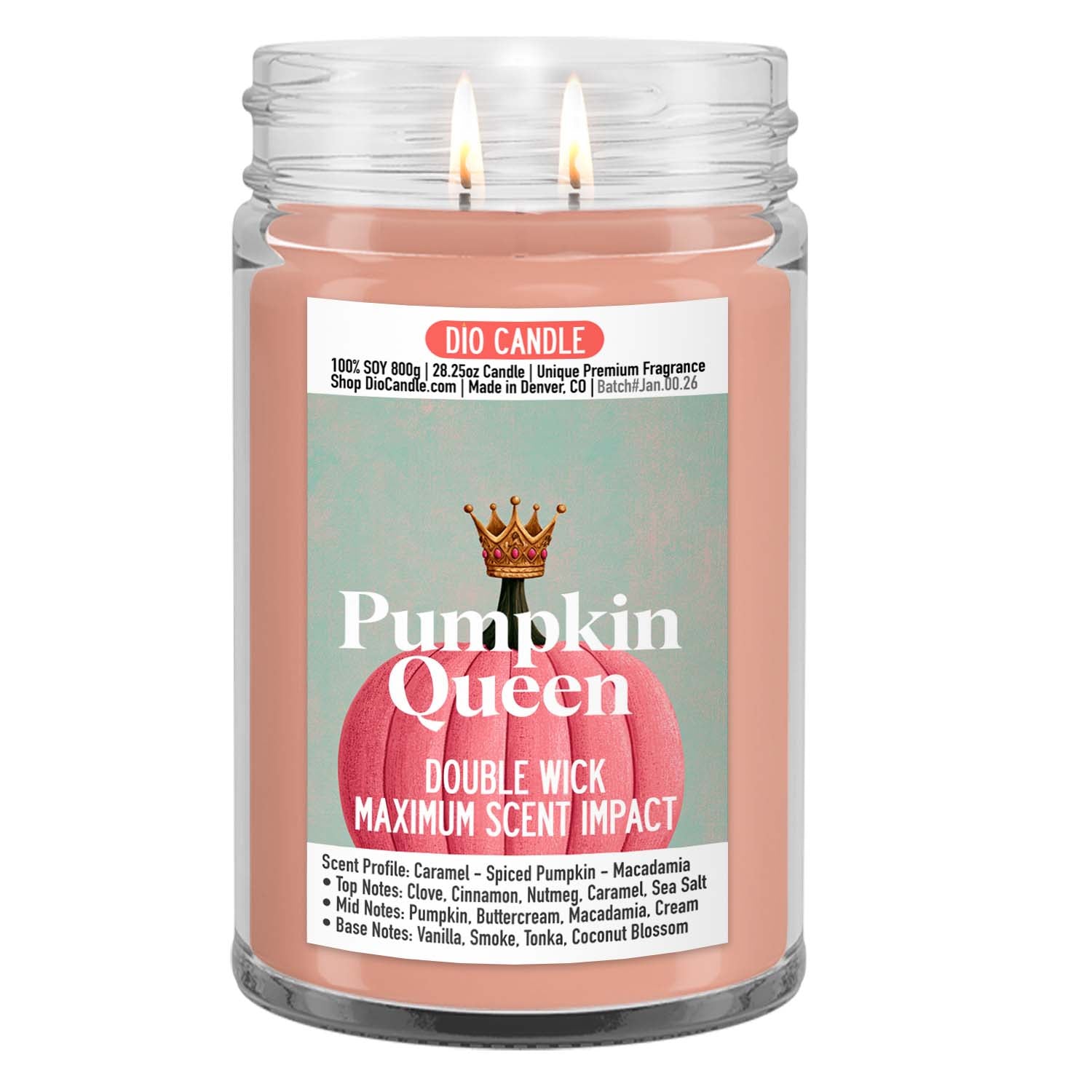 Pumpkin Queen Candle