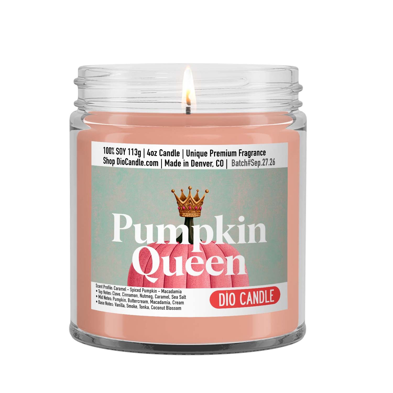 Pumpkin Queen Candle