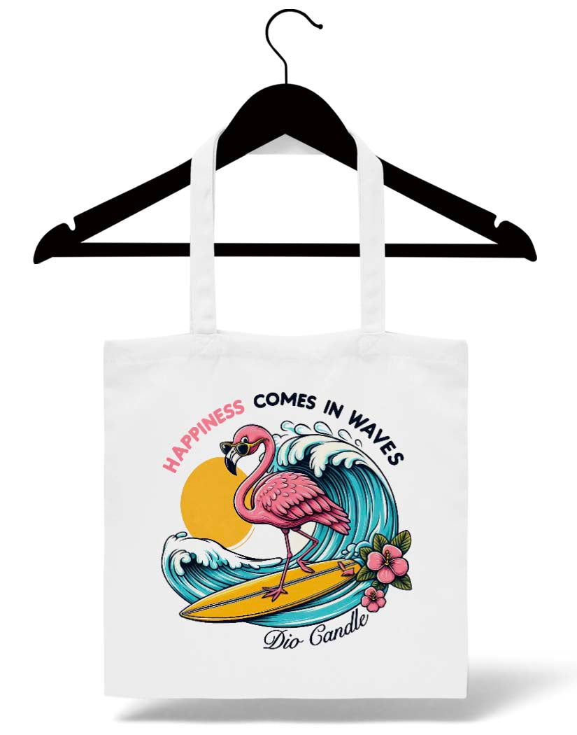 Happy Waves Tote Bag