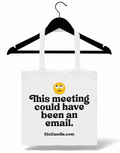 Work Meetings Tote Bag
