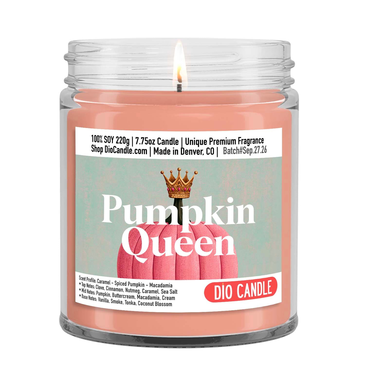 Pumpkin Queen Candle
