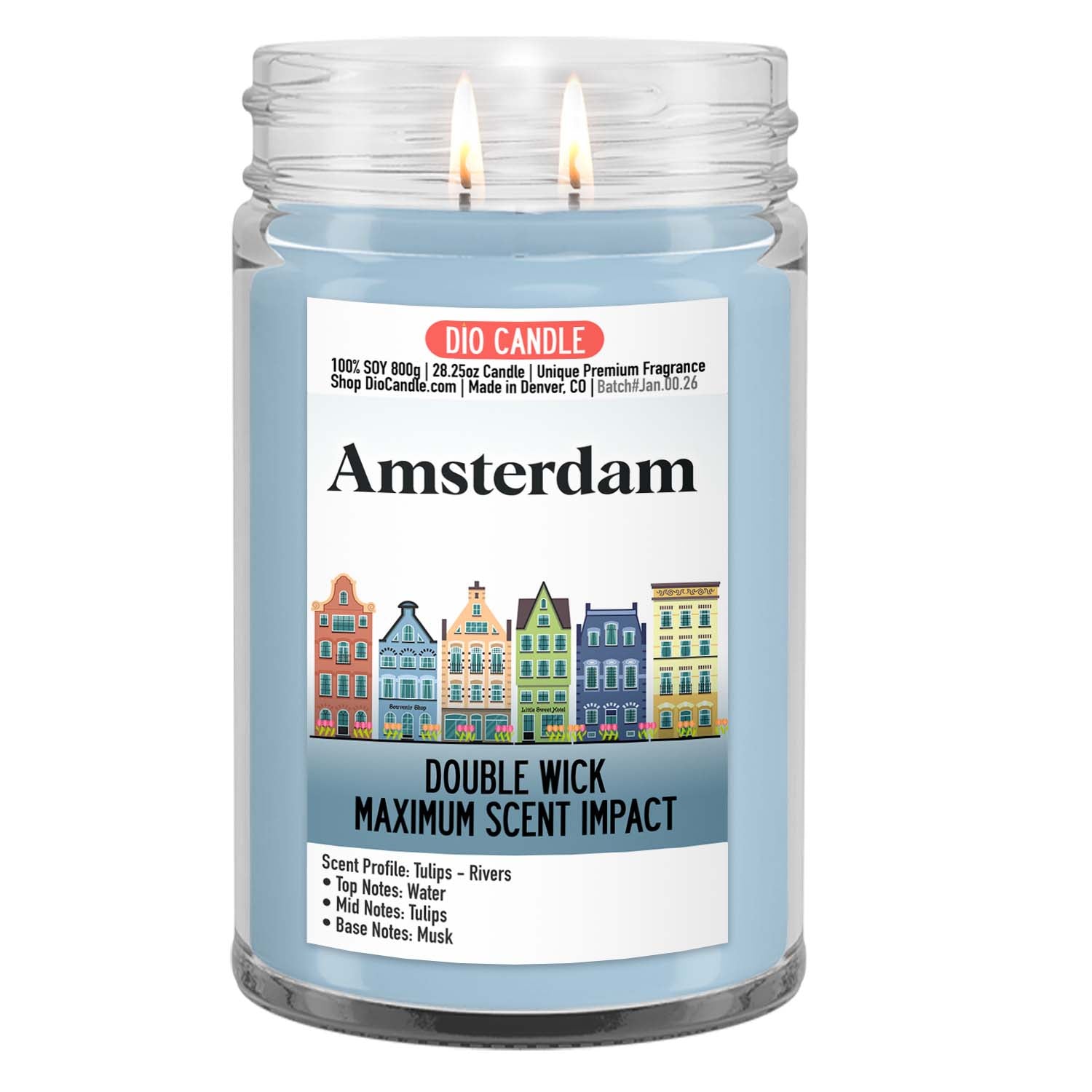 Amsterdam Candle