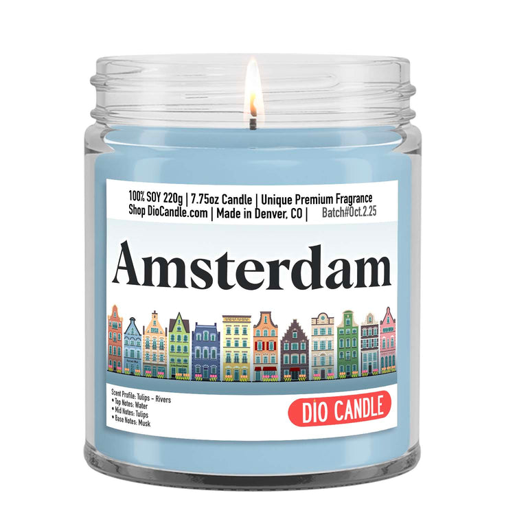 Amsterdam Candle