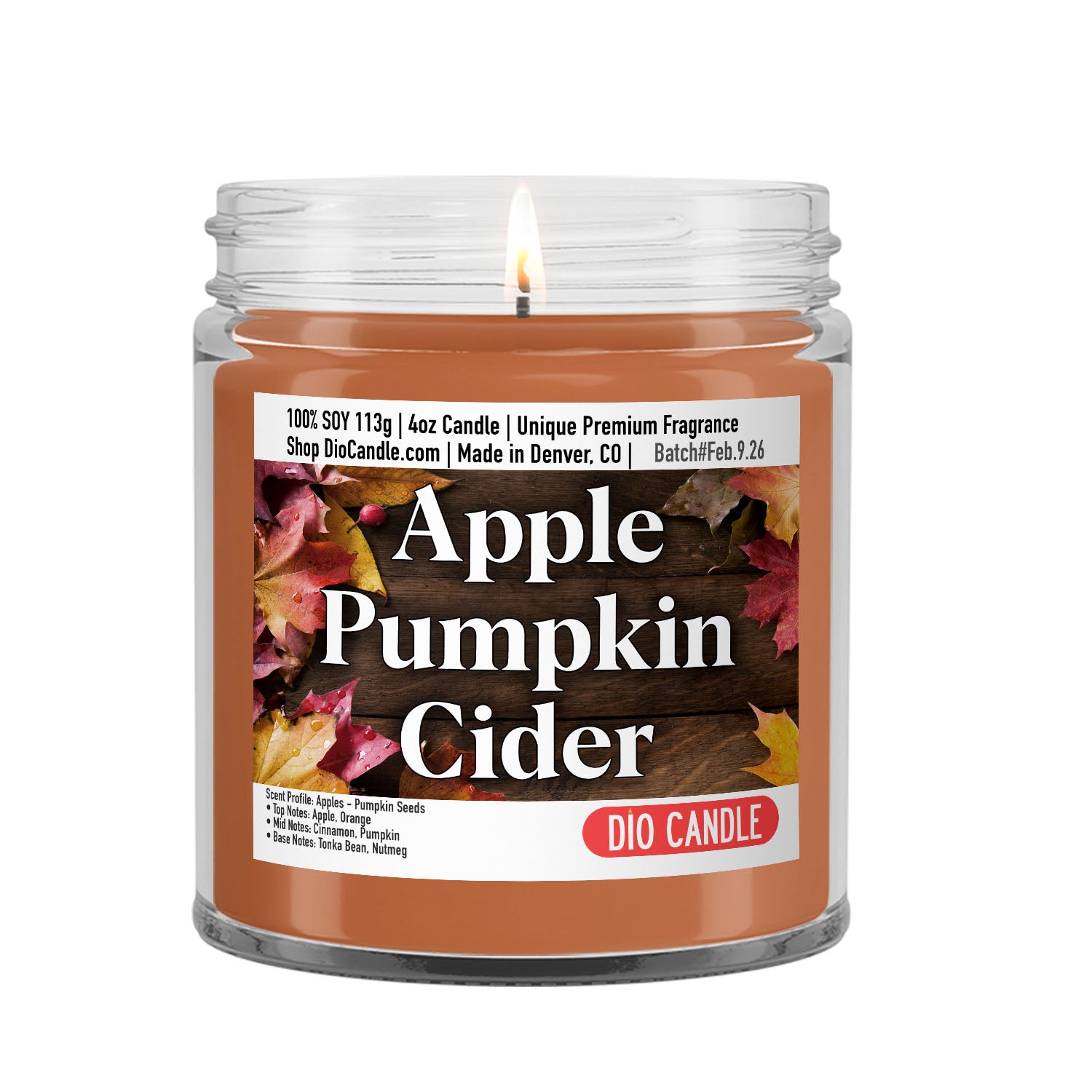 Apple Pumpkin Cider Candle