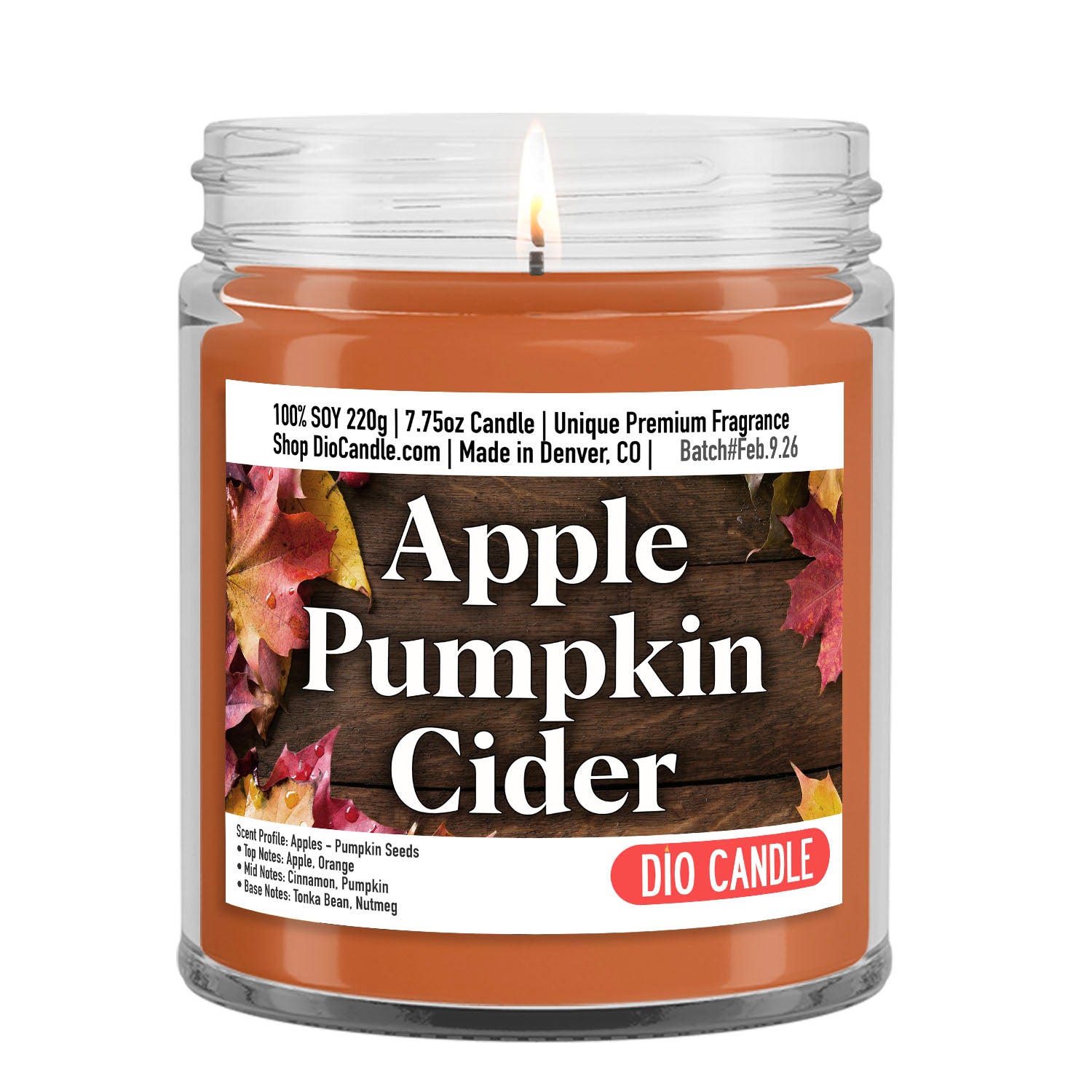 Apple Pumpkin Cider Candle