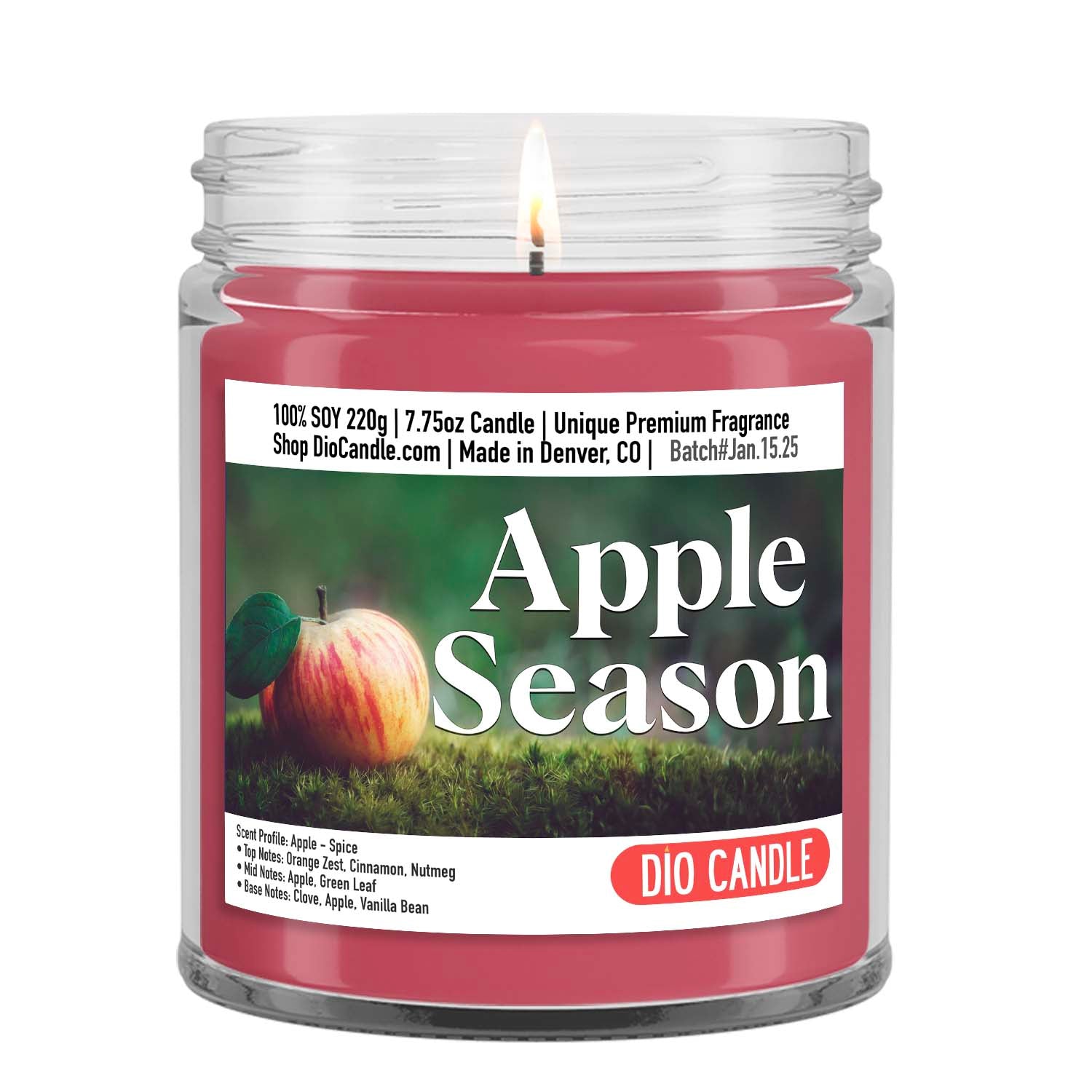 Apple Season Candle