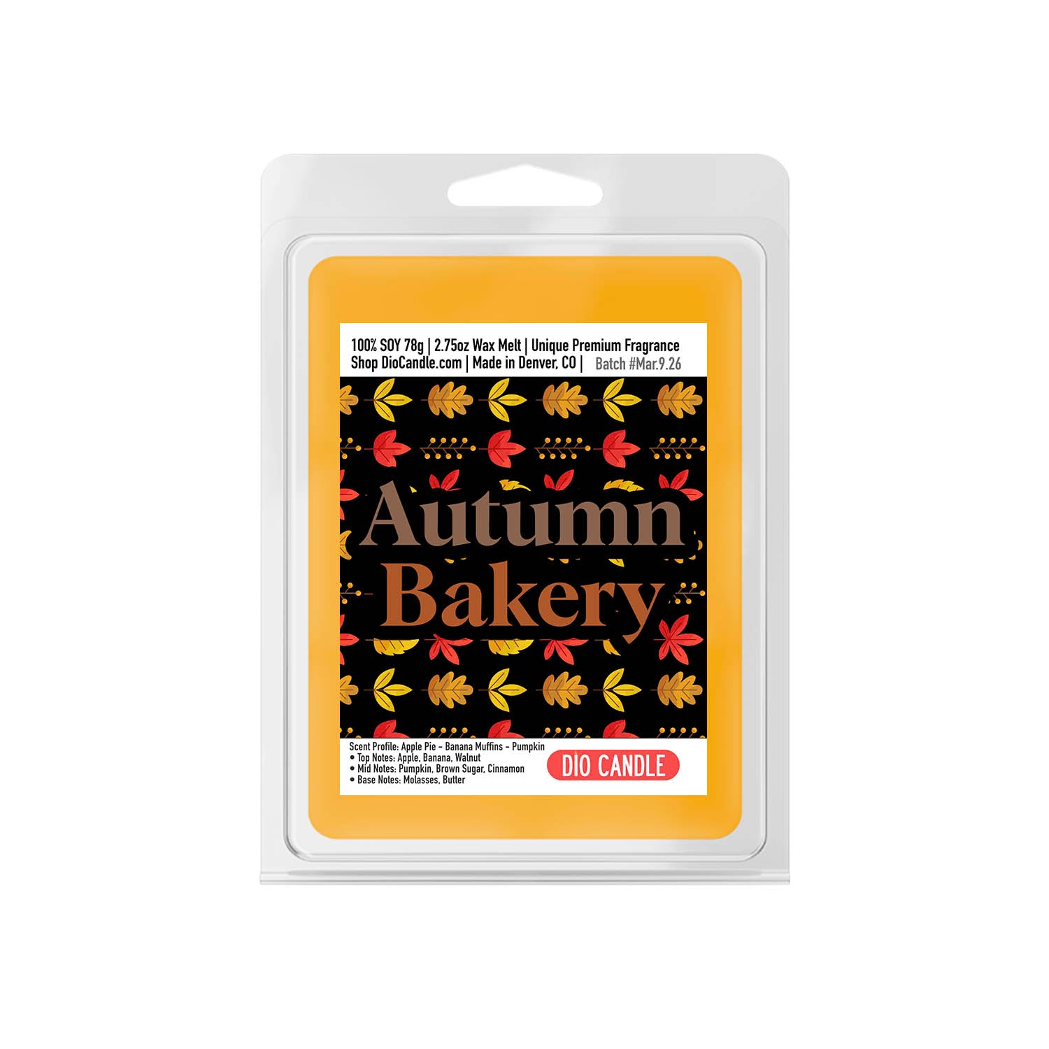 Autumn Bakery Candle