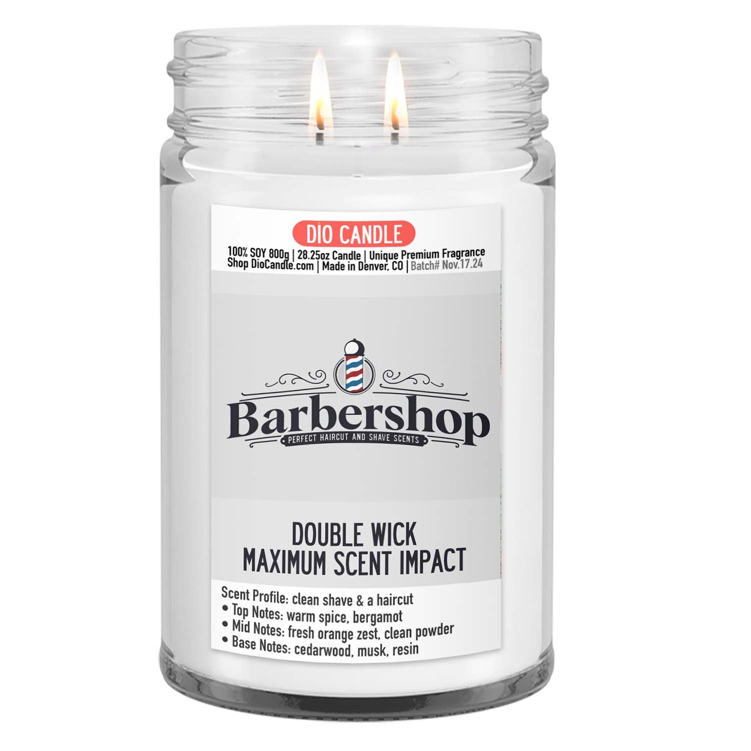 Barbershop Candle