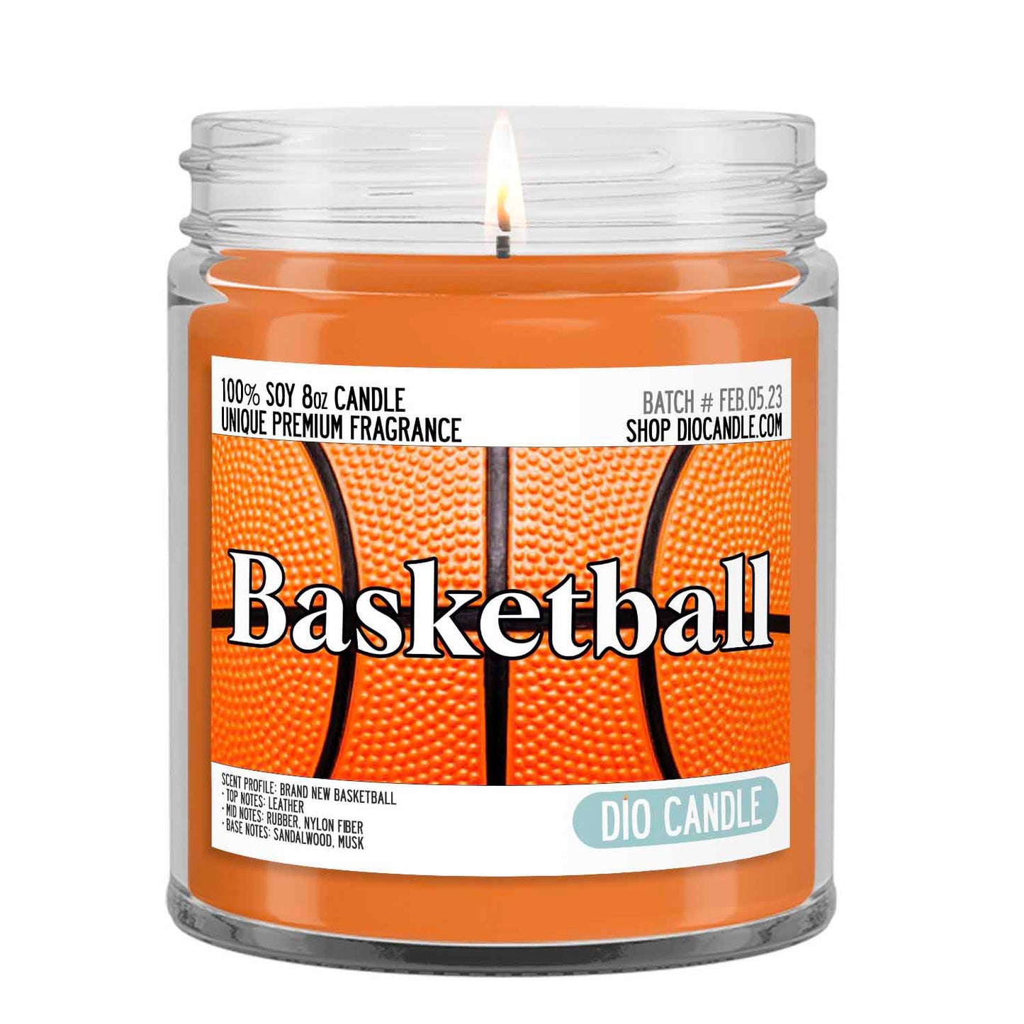 Basketball Candle