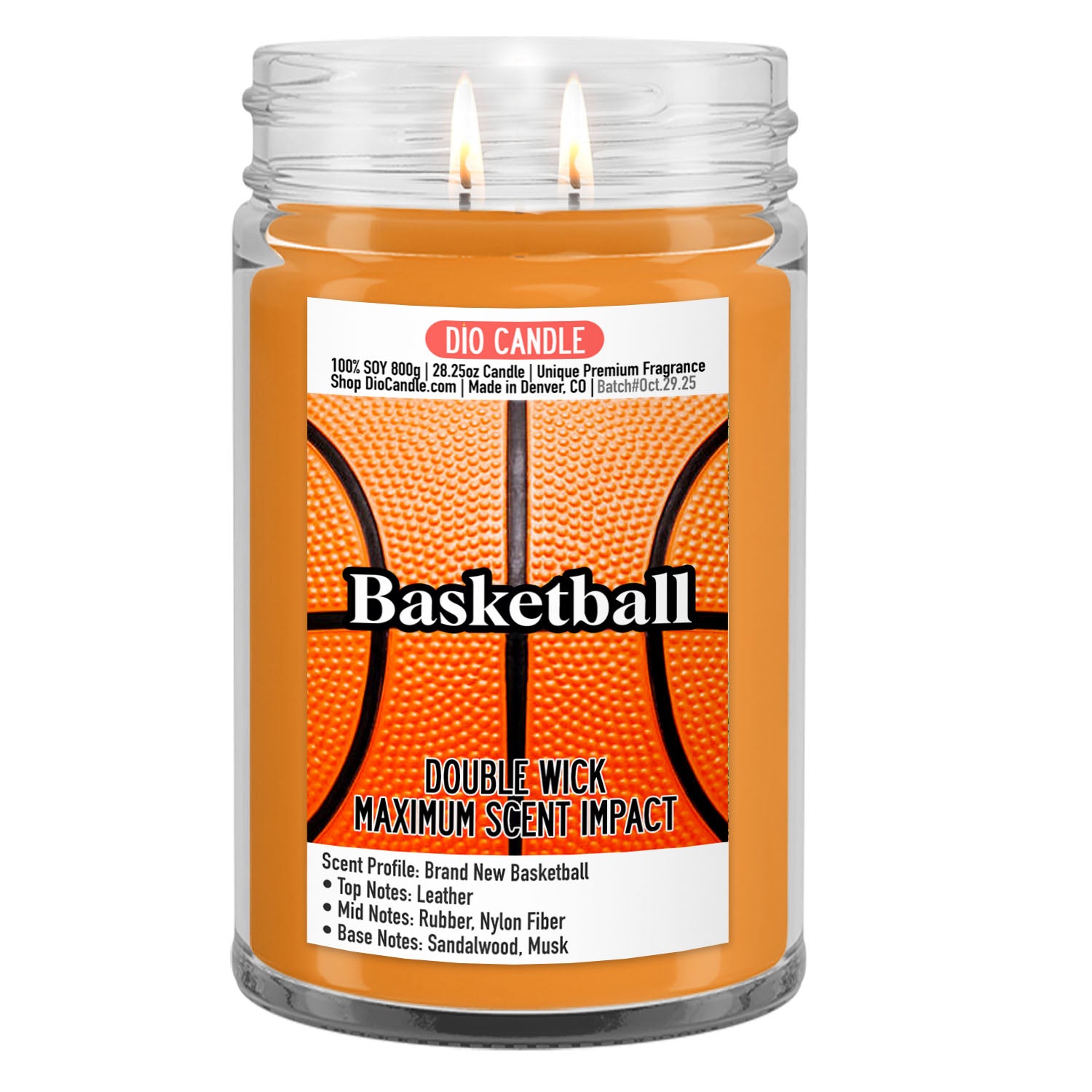 Basketball Candle
