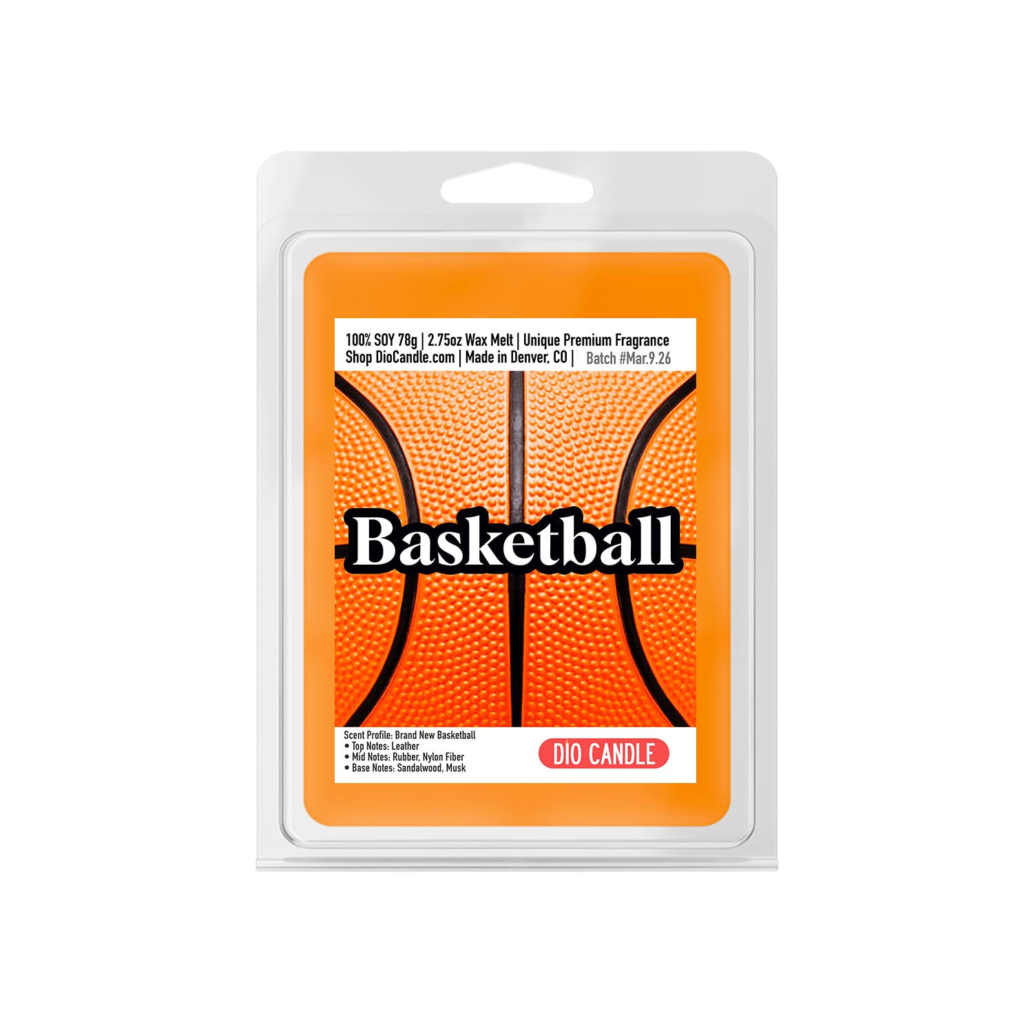 Basketball Candle