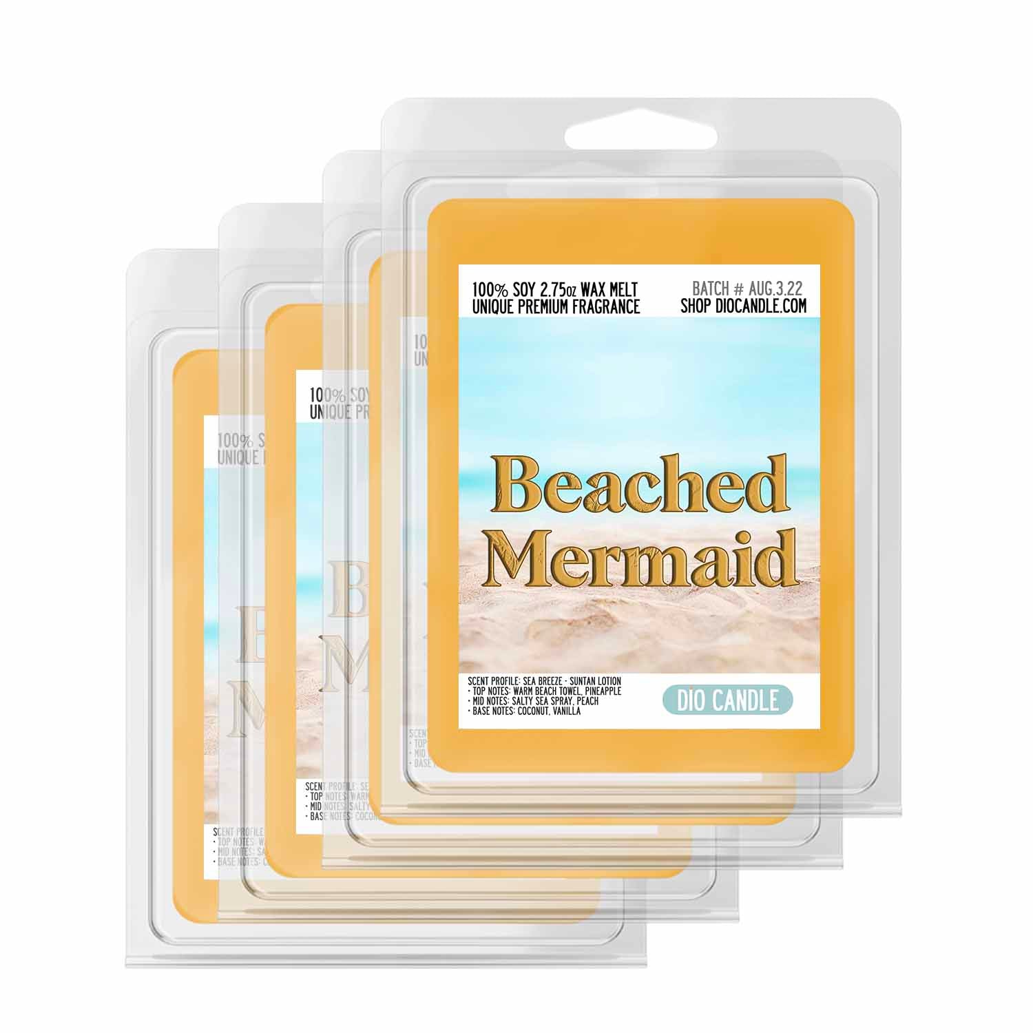 Beached Mermaid Candle