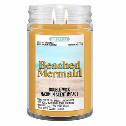 Beached Mermaid Candle