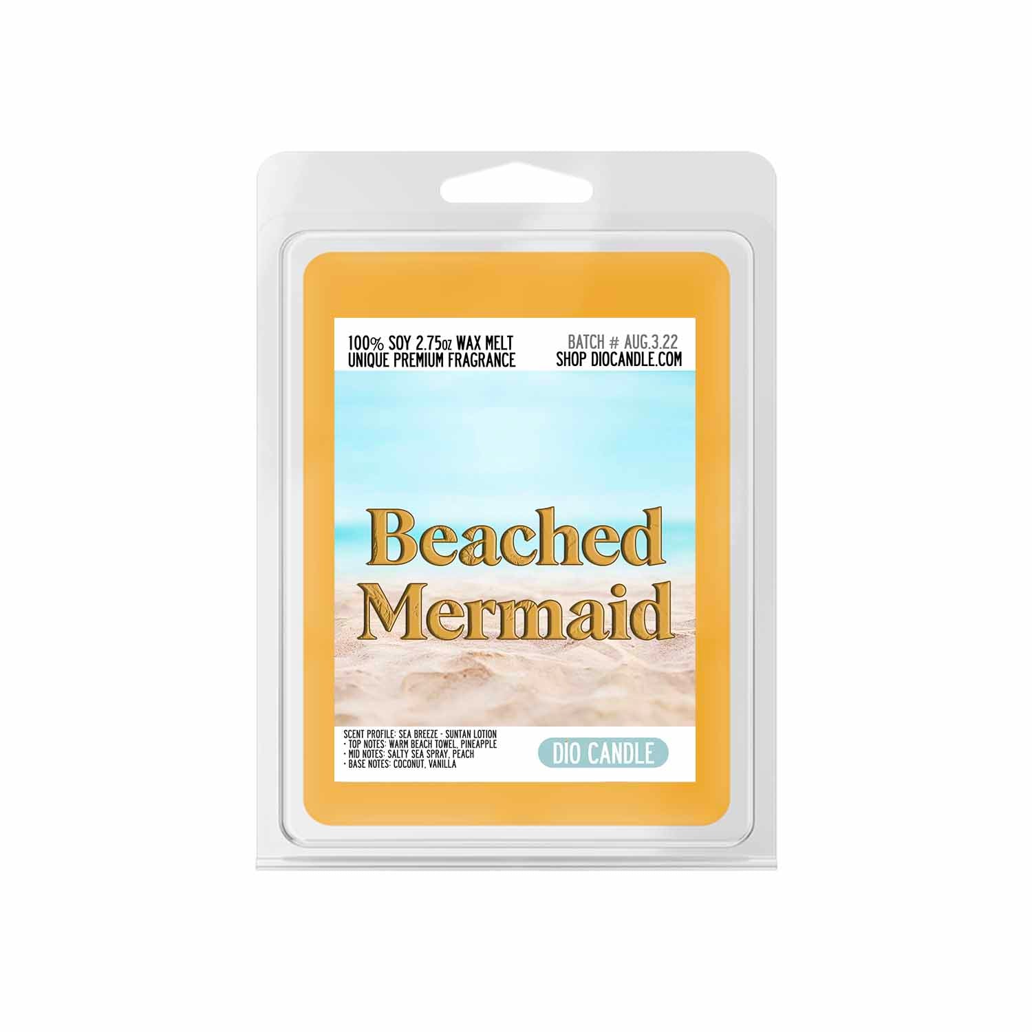 Beached Mermaid Candle