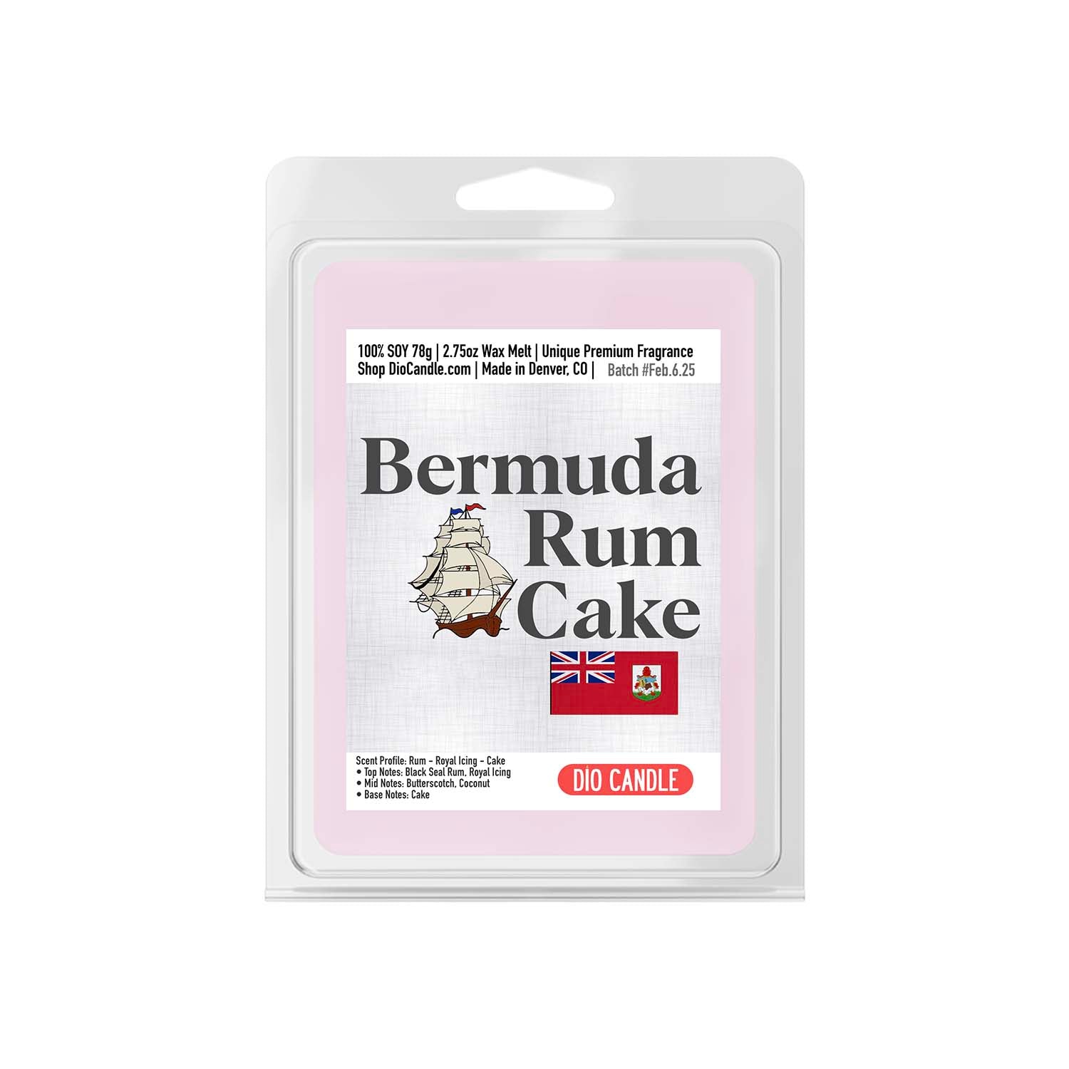 Bermuda Rum Cakes Candle