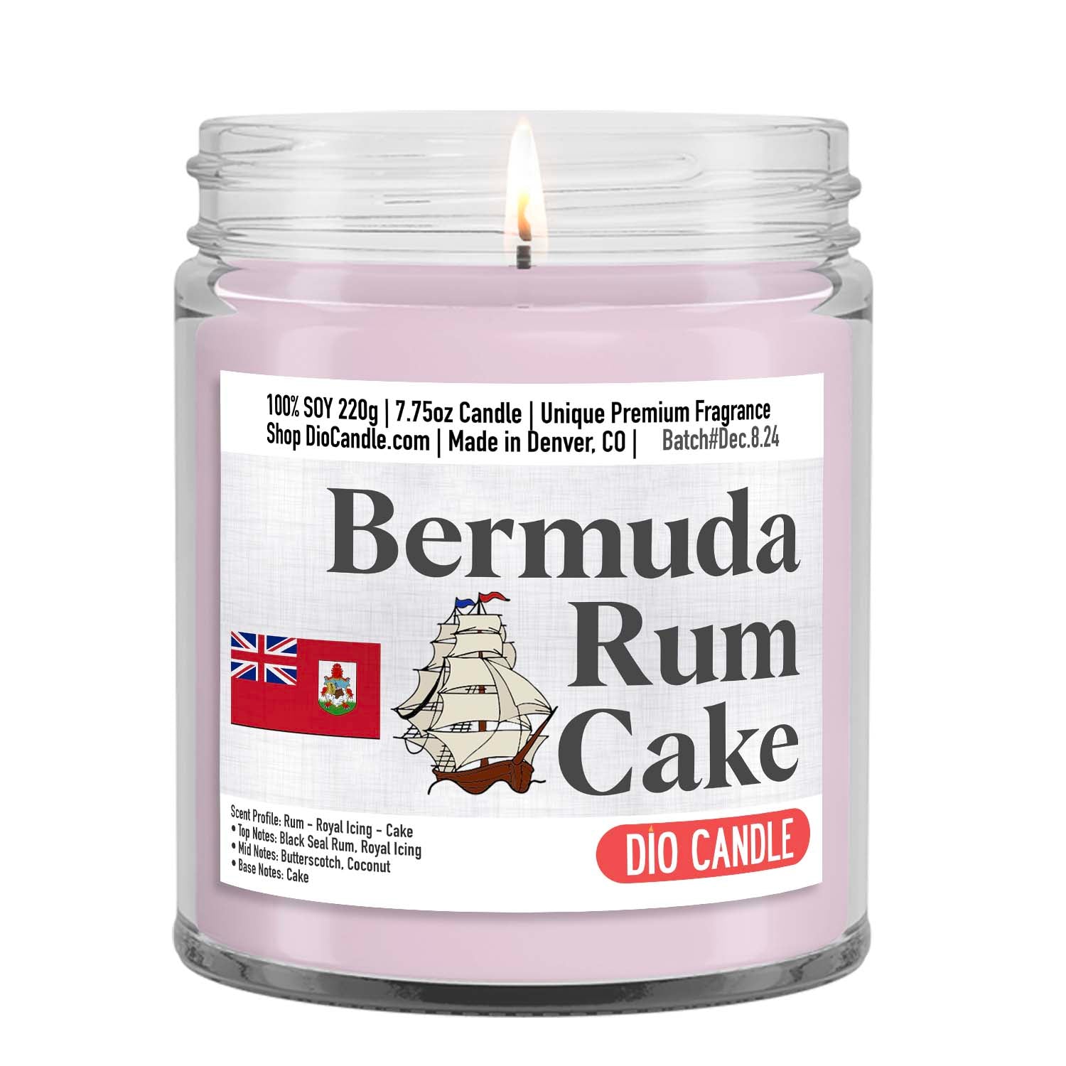 Bermuda Rum Cakes Candle