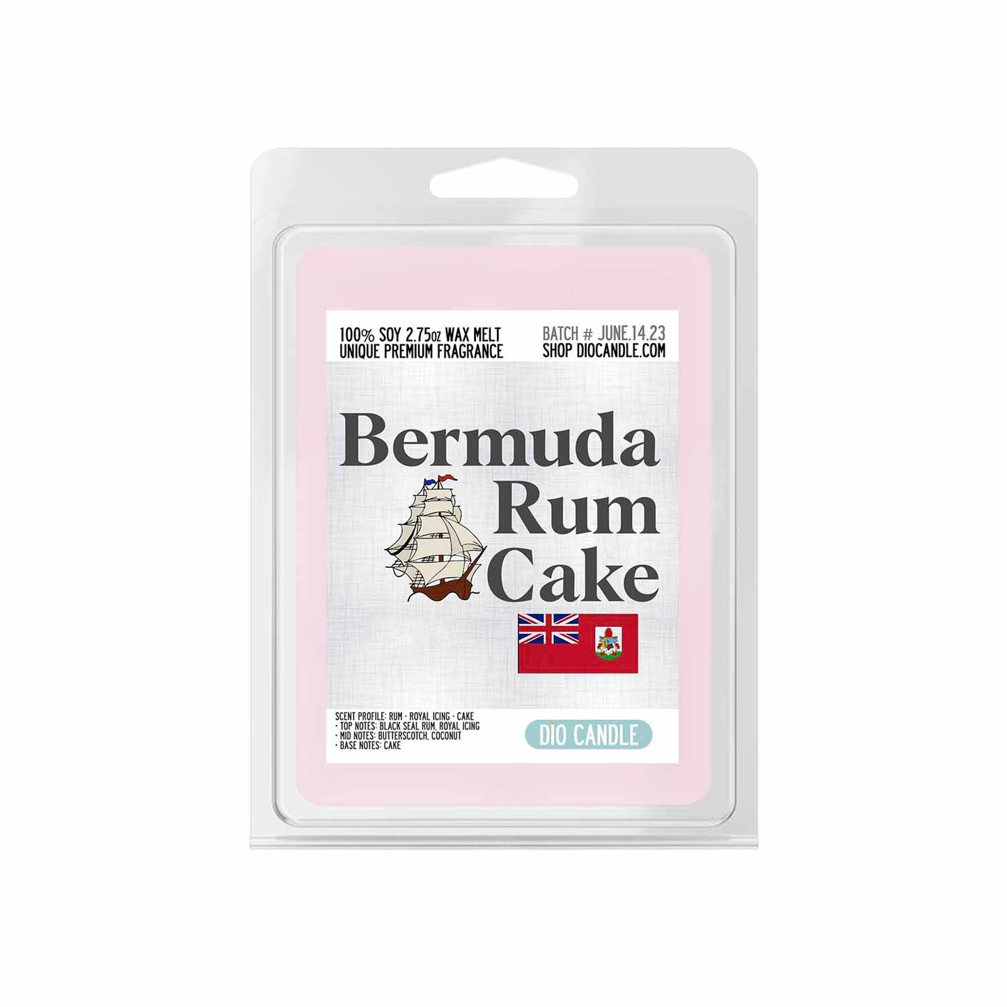 Bermuda Rum Cakes Candle