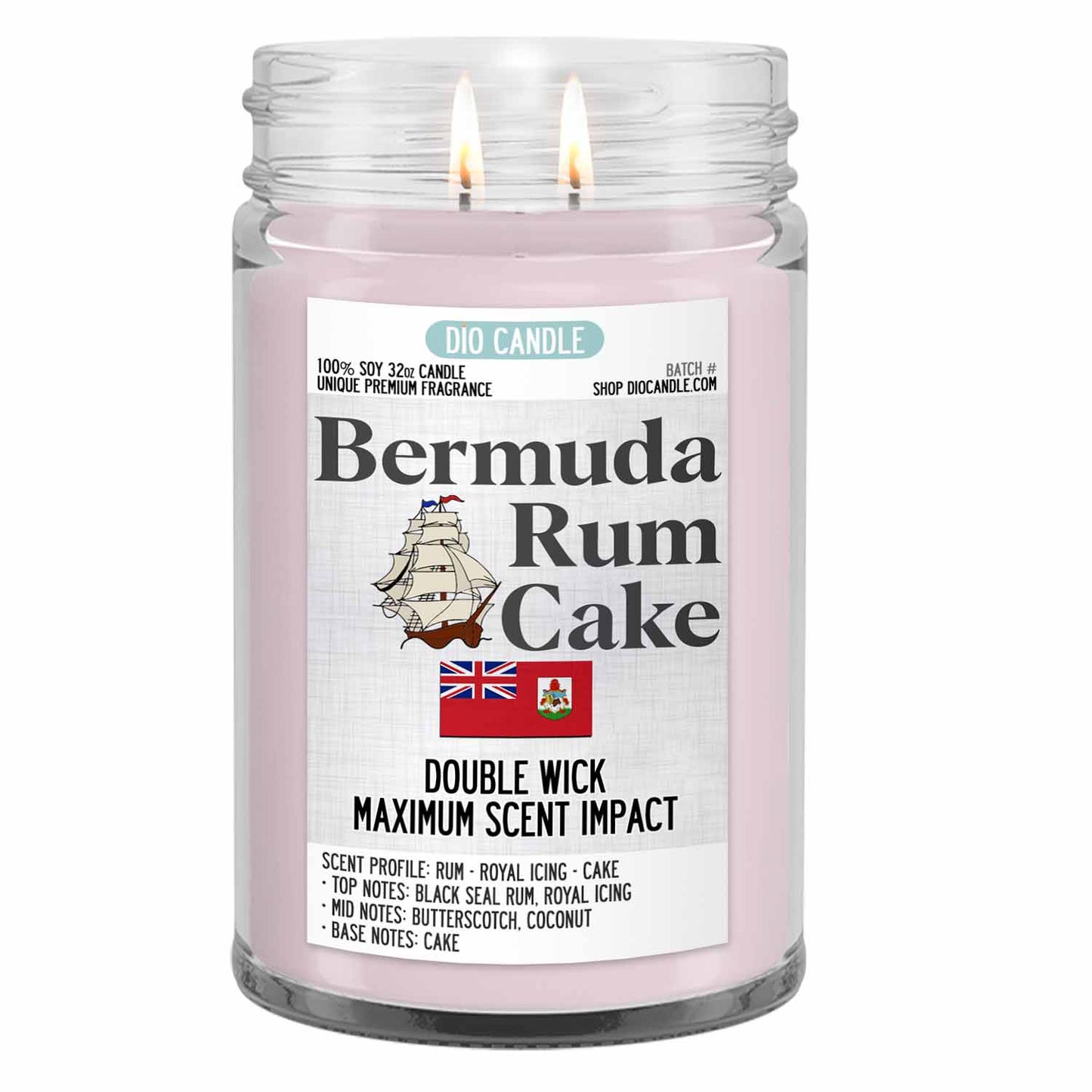 Bermuda Rum Cakes Candle