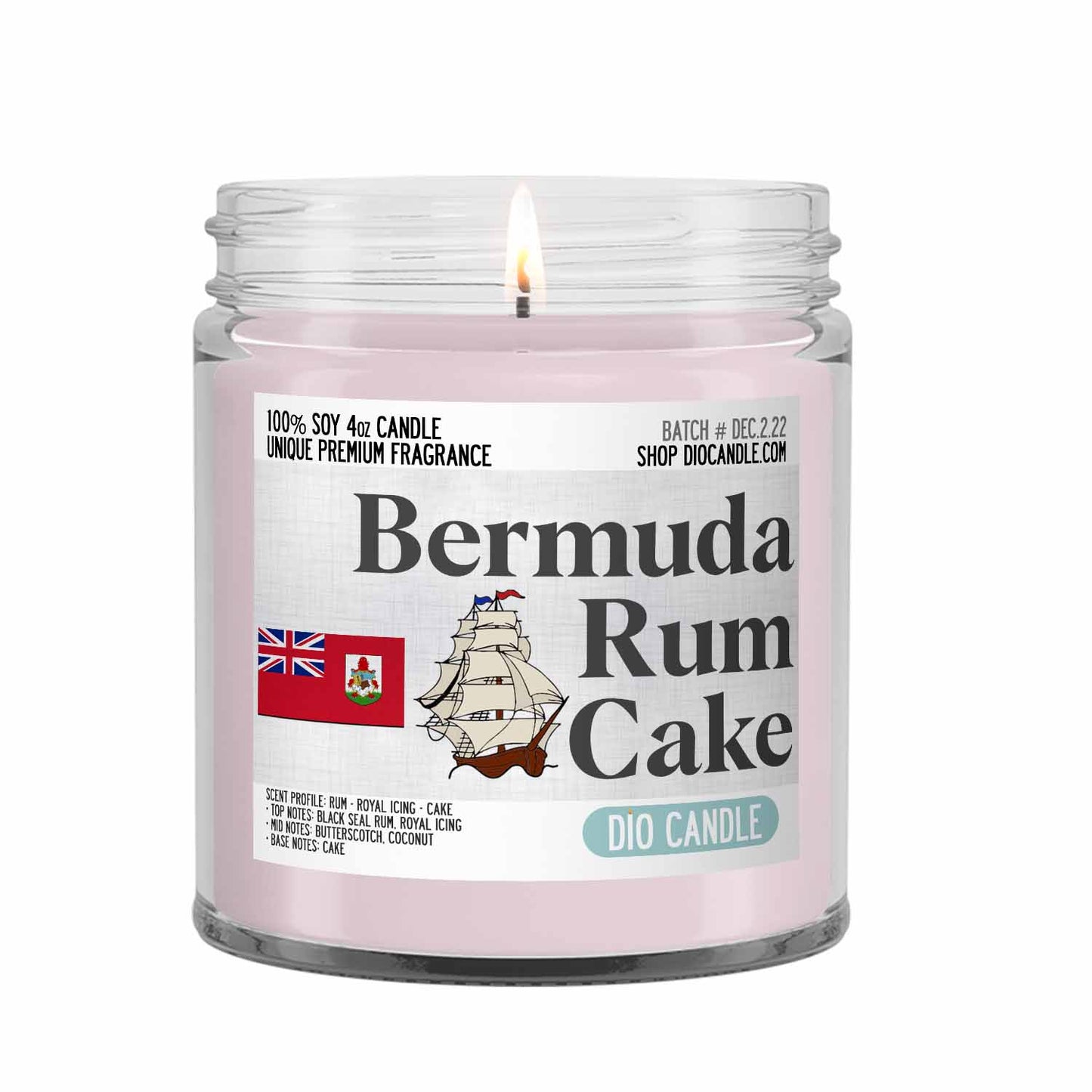 Bermuda Rum Cakes Candle