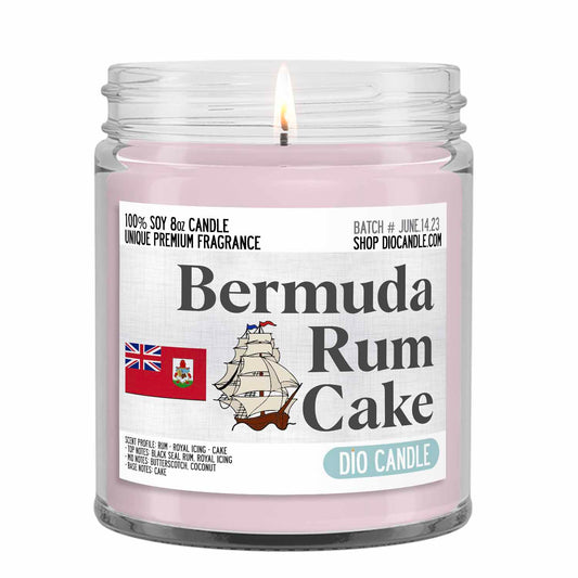 Bermuda Rum Cakes Candle