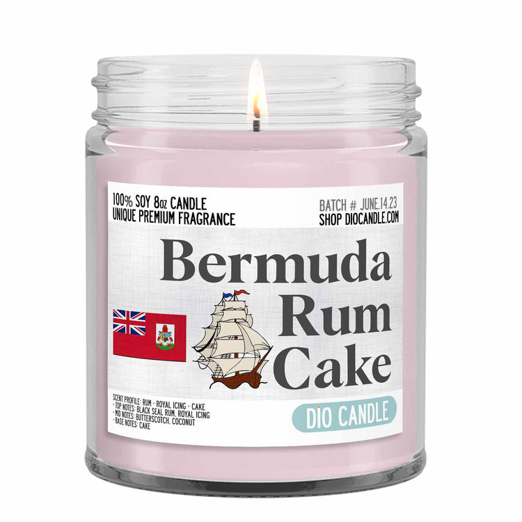 Bermuda Rum Cakes Candle