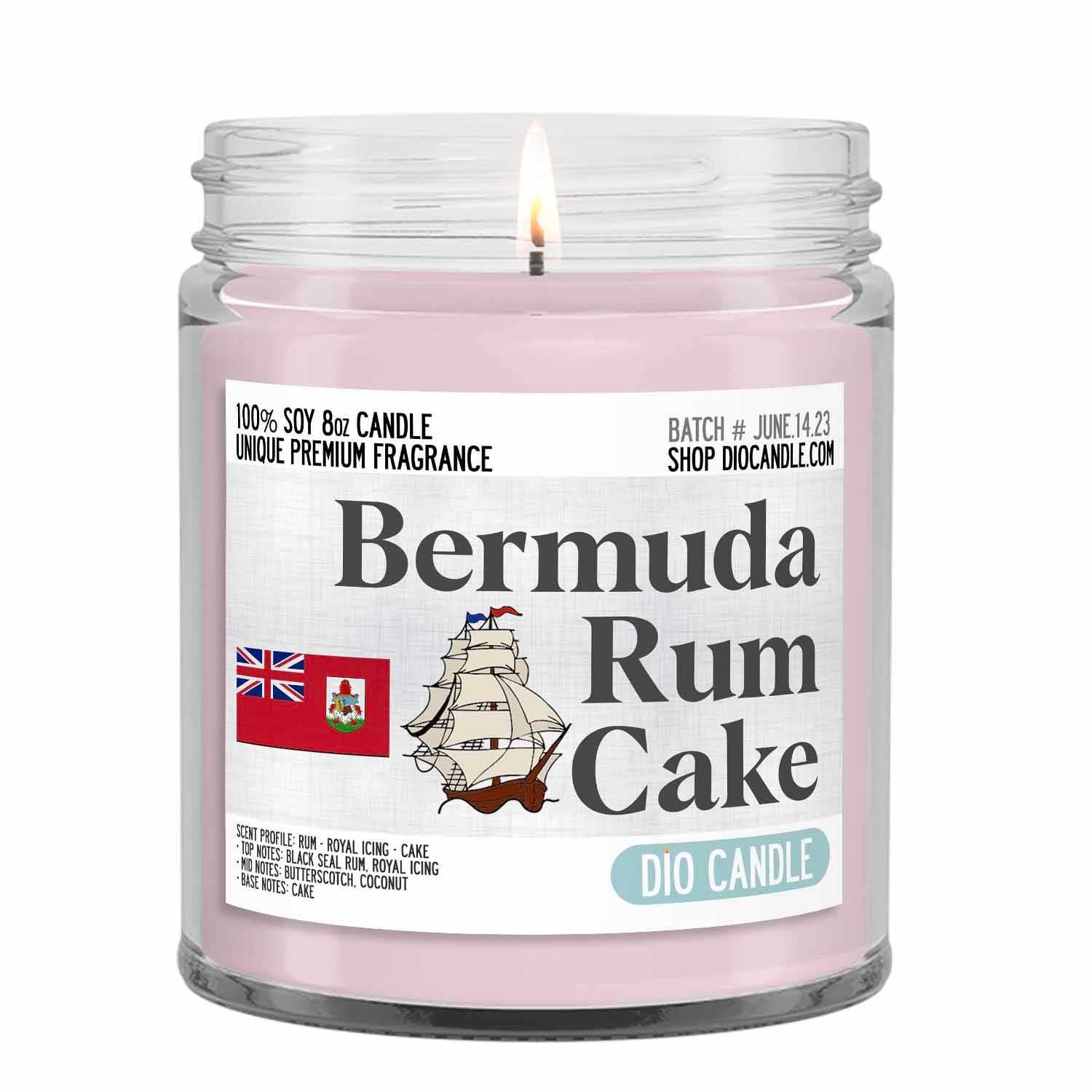 Bermuda Rum Cakes Candle